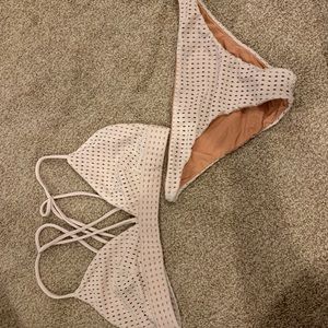 Acacia basics swimwear set in Haupia Nude Tan